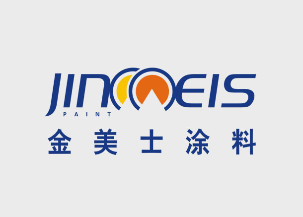 金美士塗料标志設計