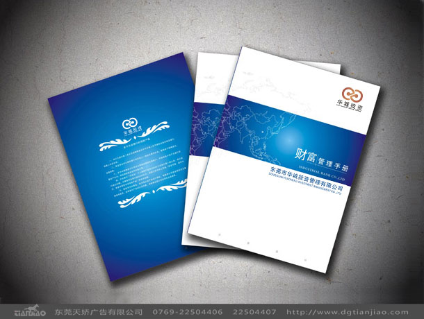 華城投資畫冊設計