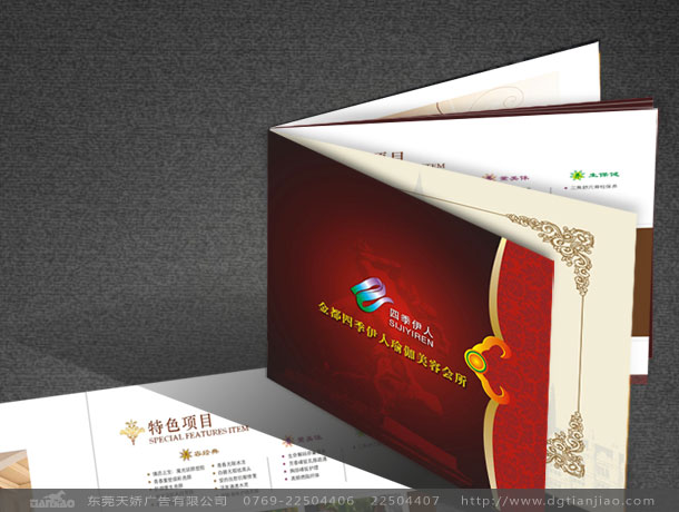 伊人化妝品畫冊設計