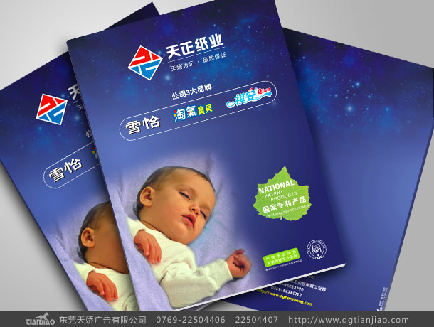 天正紙業畫冊設計