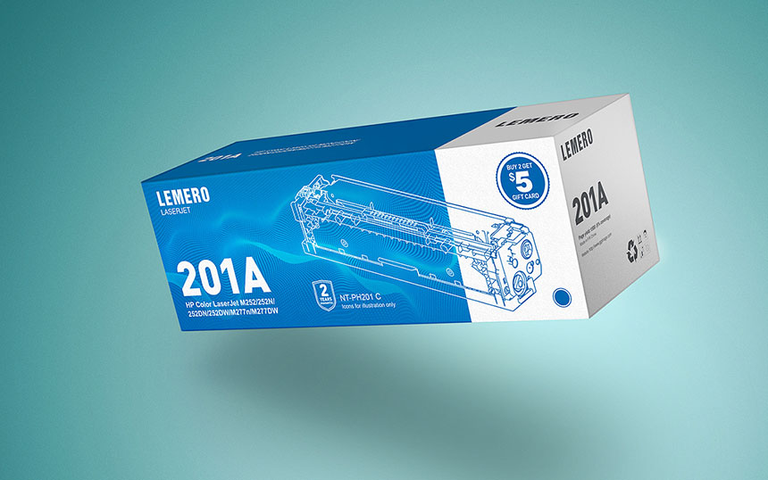 電腦耗材包裝設計欣賞