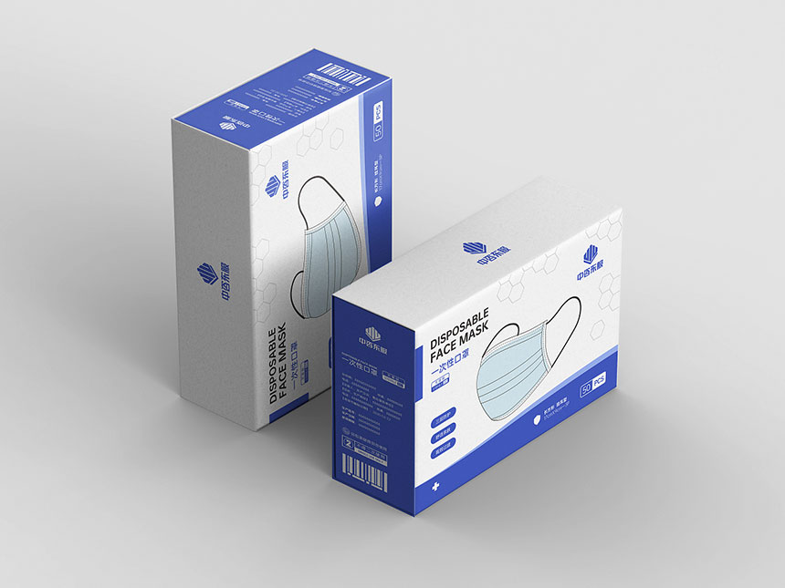 東(dōng)莞口罩包裝設計(jì)公司案例欣賞