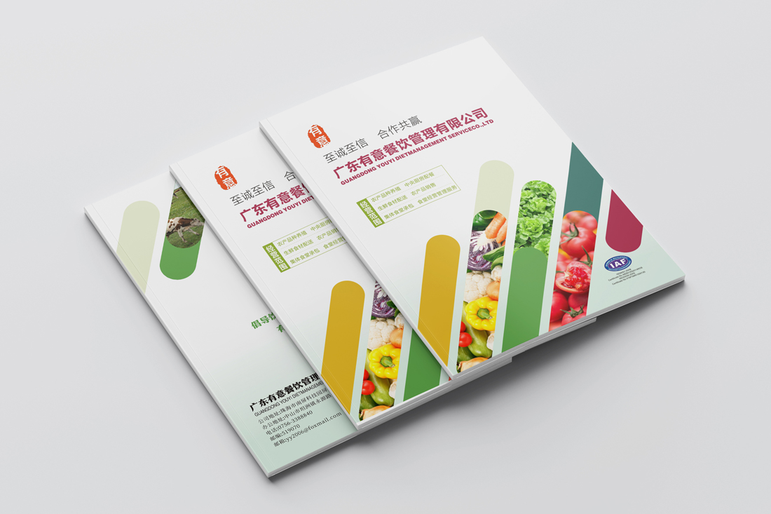 廣東(dōng)有意餐飲管理畫冊(cè)設計制作案例