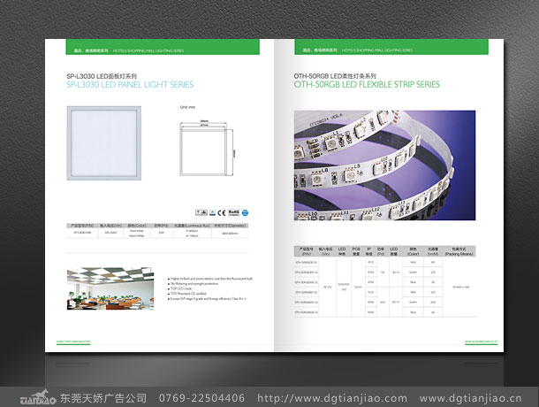 節能燈産品目錄設計