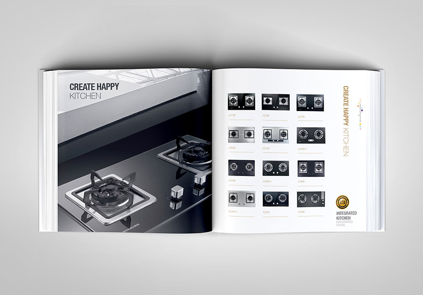 公司畫冊内頁設計