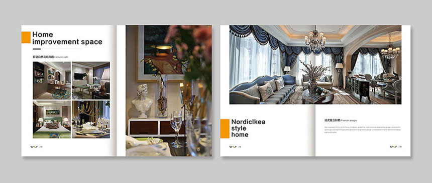 裝飾工程畫冊(cè)設計_裝飾工程宣傳(chuán)冊(cè)設計制作欣賞