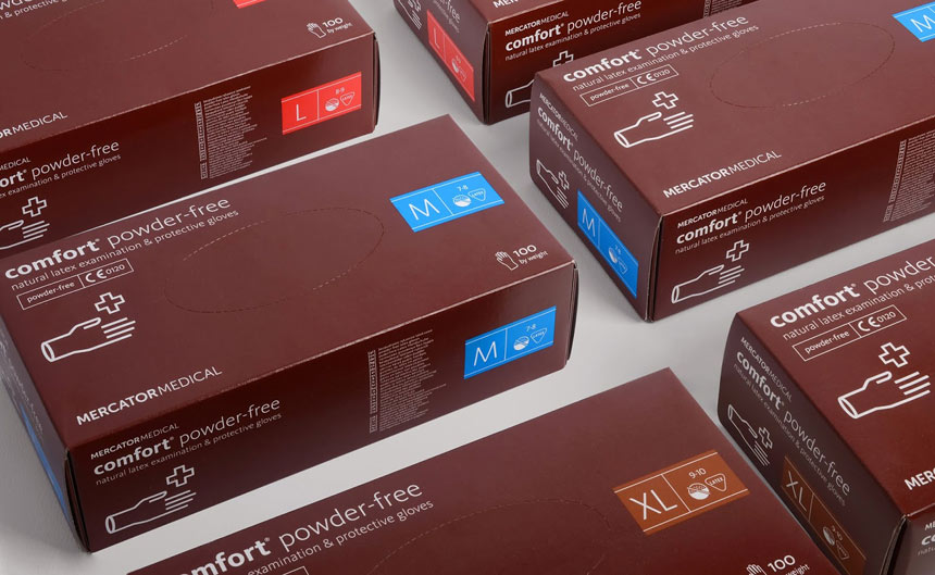 東(dōng)莞外貿醫用手套包裝設計(jì)公司_醫療手套包裝設計(jì)欣賞