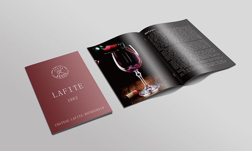 紅酒畫冊(cè)設計_紅酒宣傳(chuán)冊(cè)設計制作欣賞