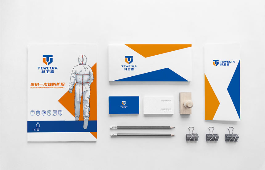 品牌口罩LOGO設計_特衛嘉醫療口罩标志設計