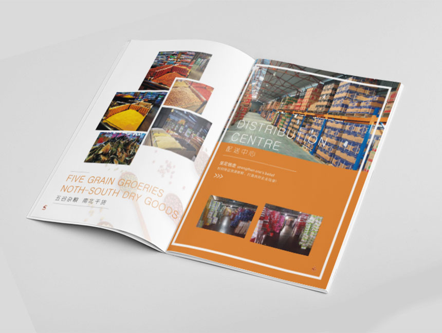 知名休閑食品畫冊設計