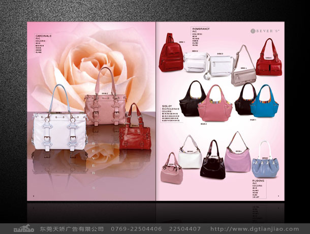 東莞皮具畫冊設計