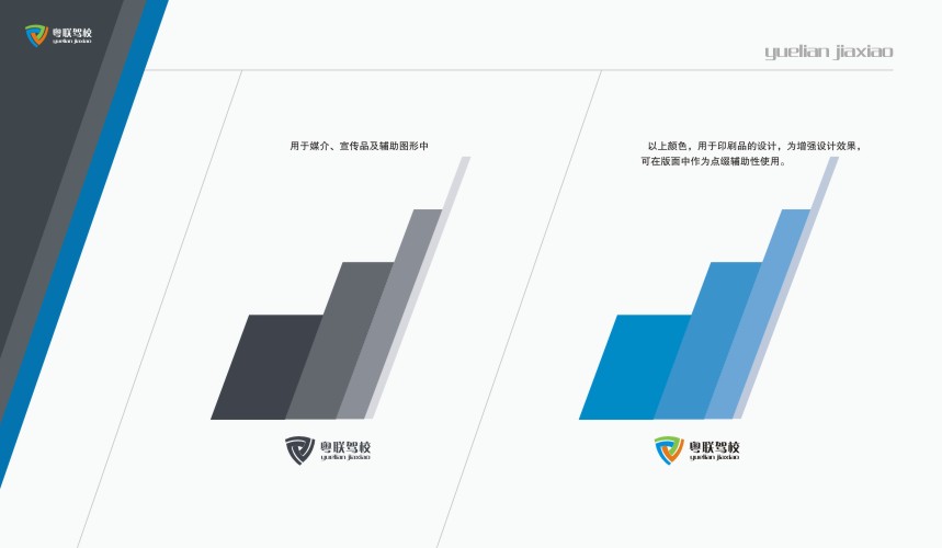 粵聯駕(jià)校VI設計(jì)_培訓公司VI設計(jì)
