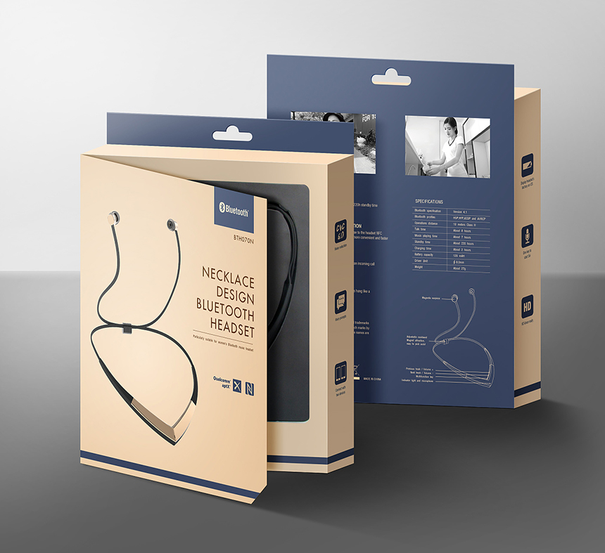 電(diàn)子産(chǎn)品包裝電(diàn)子彩盒設計案例